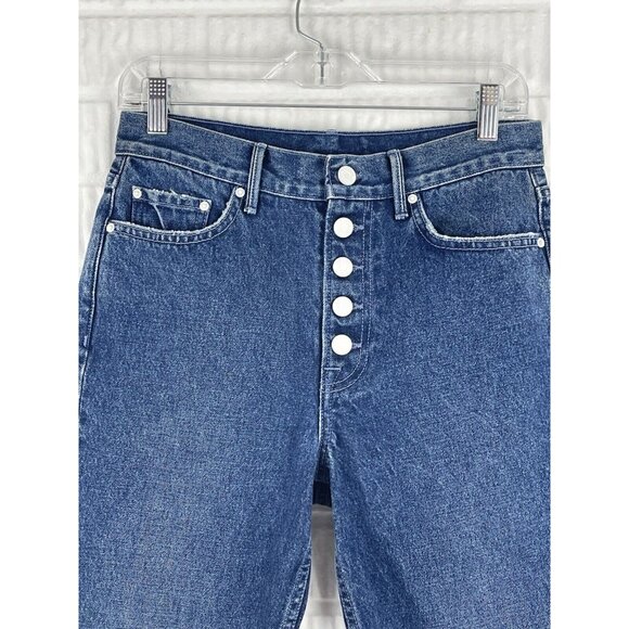 GRLFRND Jeans 27 Karolina Rather Have You Wash High Waist Revolve Button Fly - Picture 4 of 6